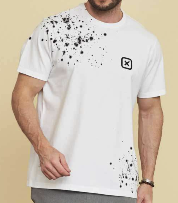 CAMISETA CUSTOM MC ESTAMPADA 191493 - 0001-BRANCO