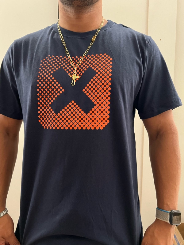 CAMISETA CUSTOM ESTAMPADA 191975 - 0035-MARINHO