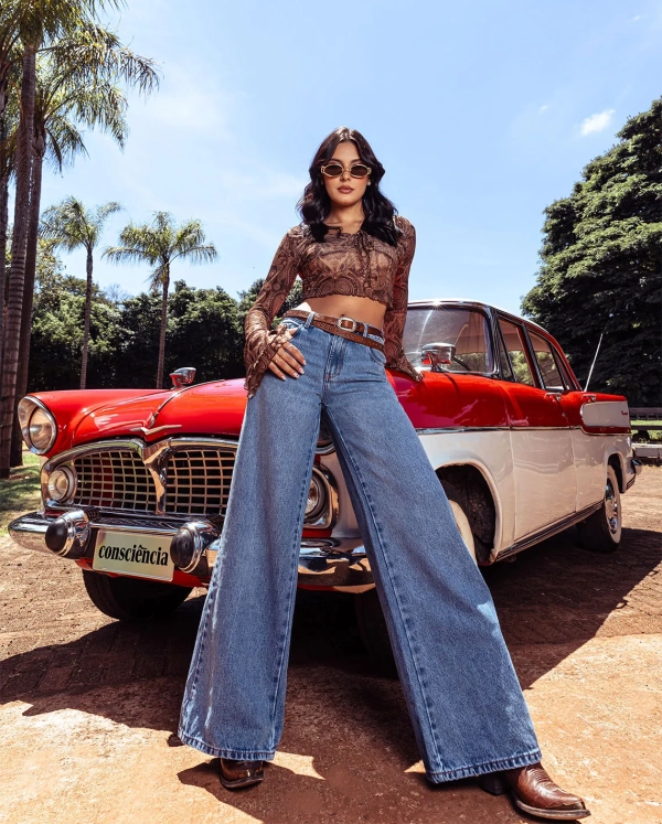 CALCA JEANS FEMININA RELAXED 29909