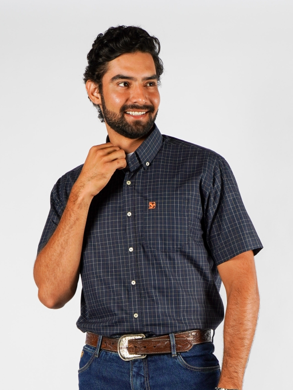 CAMISA MASCULINA M/C THANKFIELD 11219