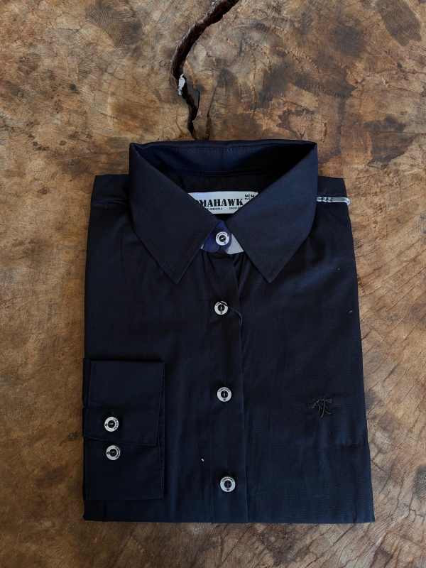 CAMISA TMK FEM MANGA LONGA REF 1130 PRETA