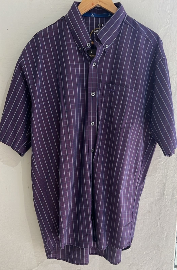 CAMISA M/C MANGA CURTA ROXA 87