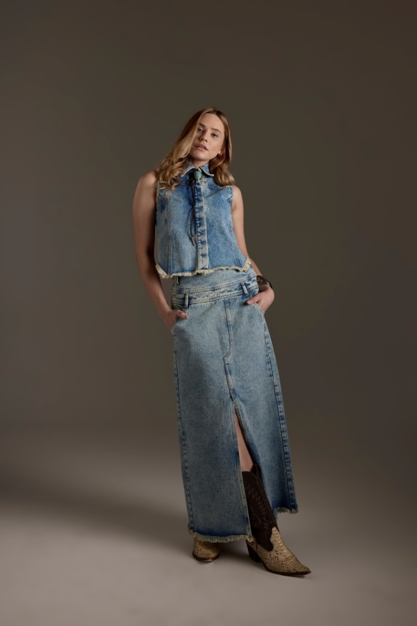 SJL05 - SAIA JEANS DOUBLE WAIST - Imagem 3