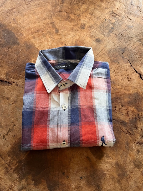 CAMISA ML VAIBE 664 VERMELHA