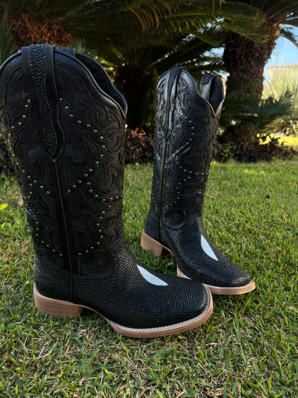 BOTA HOPER FEM  13103 MAGNUM VR-78 RUSTICA V.BEGE 2 - Imagem 3