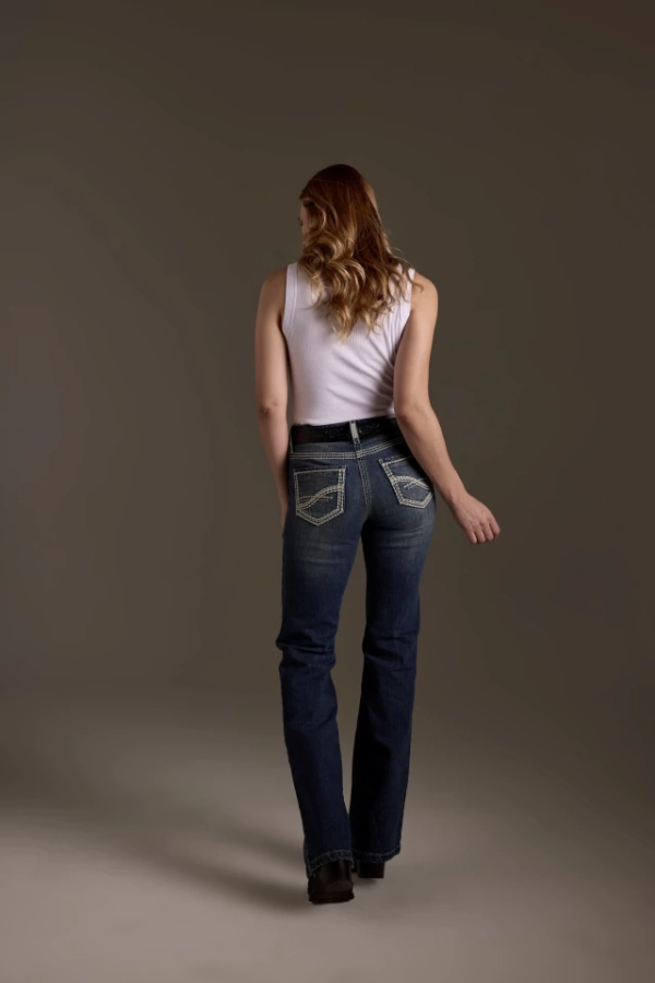 CBT05 - CALCA FEMININA BOOT CUT ROCK