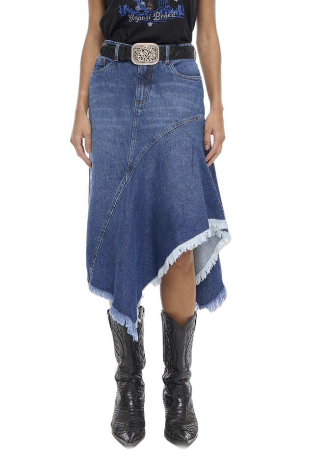 SJL06 - SAIA MIDI JEANS SELFF - Imagem 4