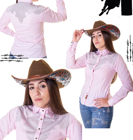CAMISA FEMININA HORSESHOE VO228