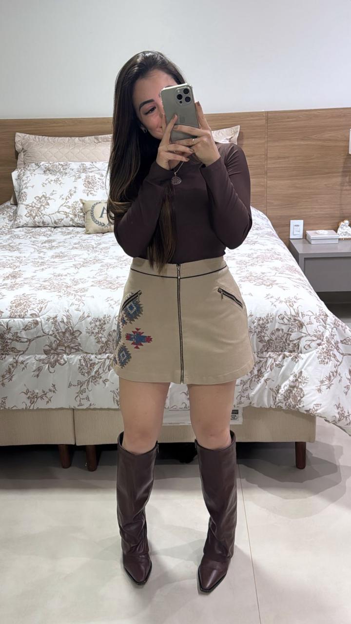 SFC05 - SAIA SARJA ESTAMPADA NAVAJO