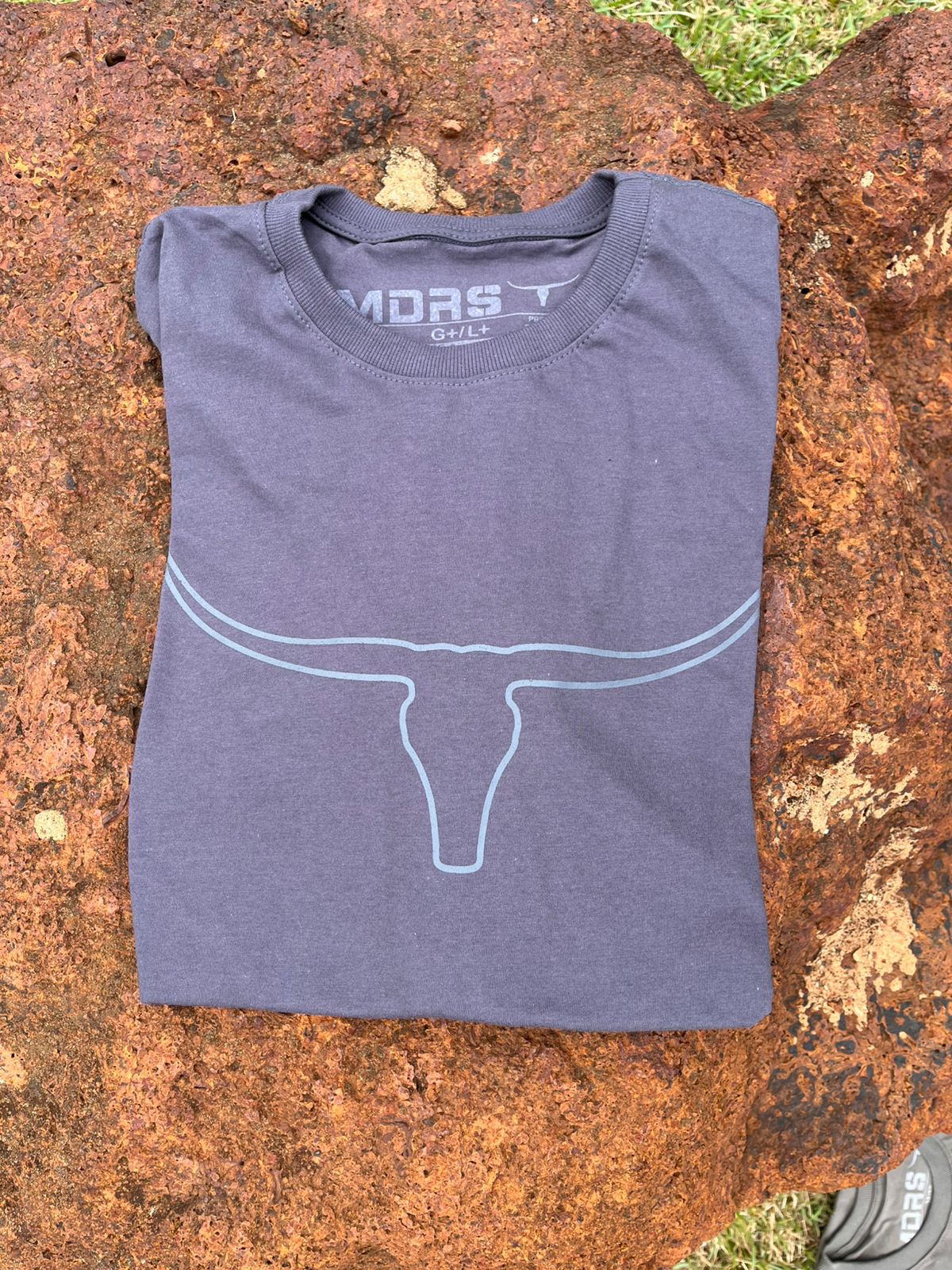 CAMISETA ET CINZA SILK LONGHORN CINZA MC874