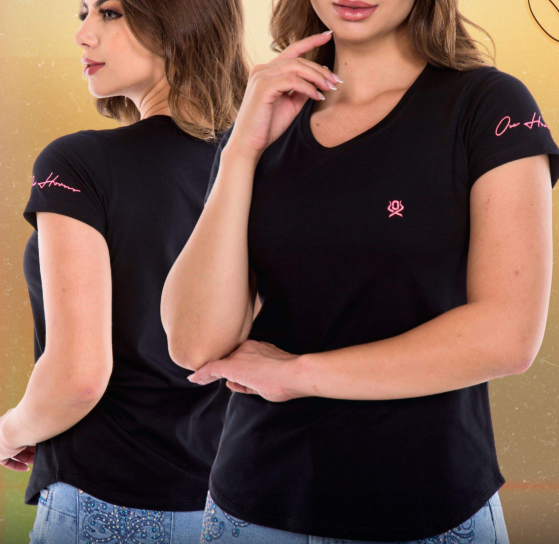 T-SHIRT OX BASICA PRETO 8018