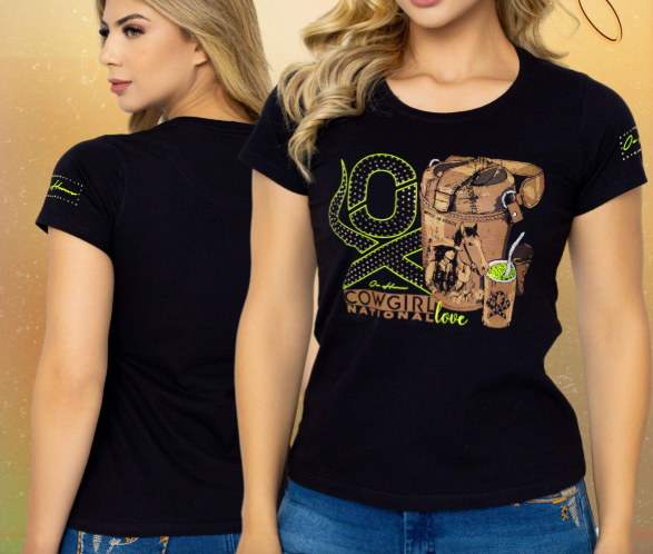 T-SHIRT OX PRETA 6393