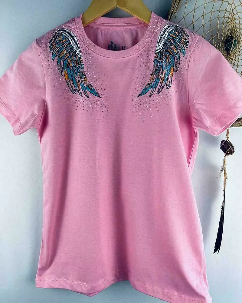 TSHIRT WINGS ROSA - Imagem 2