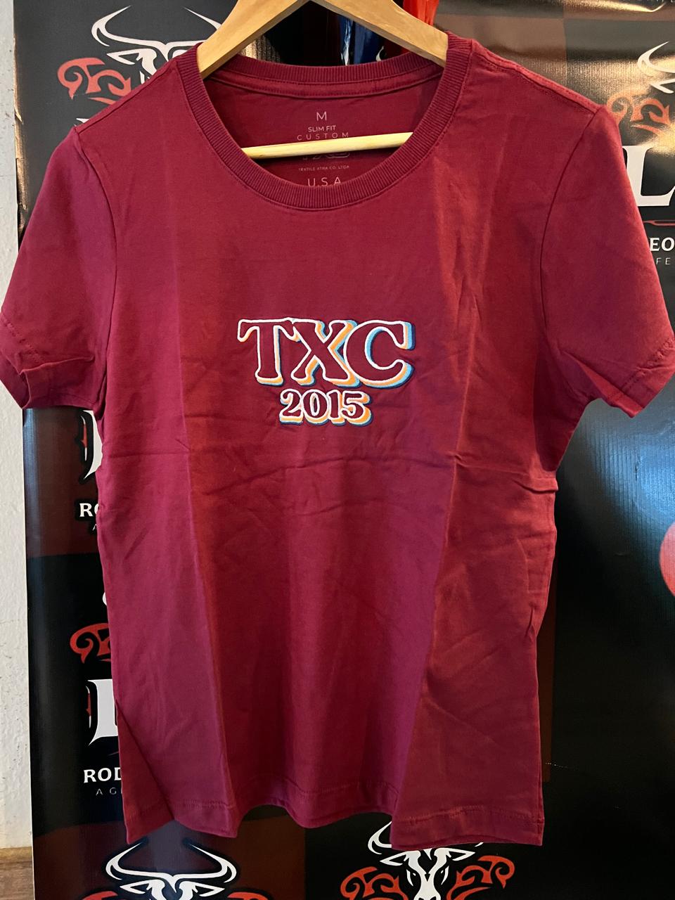 CAMISETA CUSTOM SLIM BORDADO 50910 - 0010-BORDO