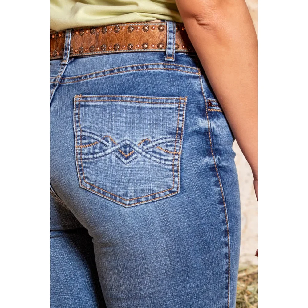 CALCA ANGELINA BOOTCUT WEST DUST CL29824 - Imagem 2