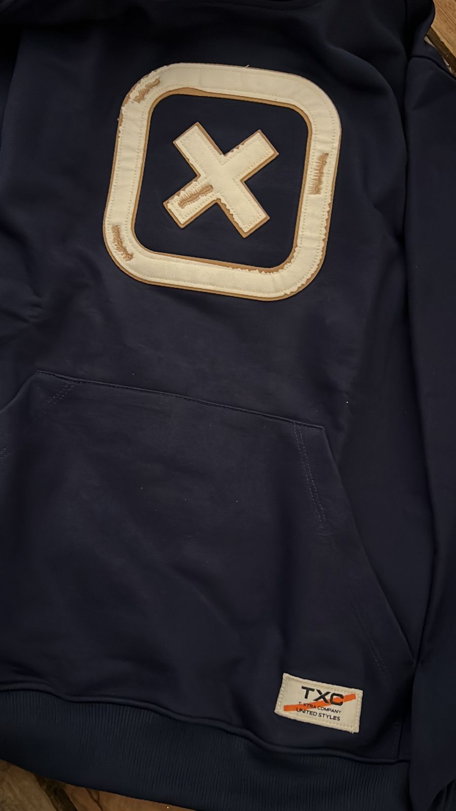 MOLETOM CUSTOM ML BORDADO 3402 - 0035-MARINHO