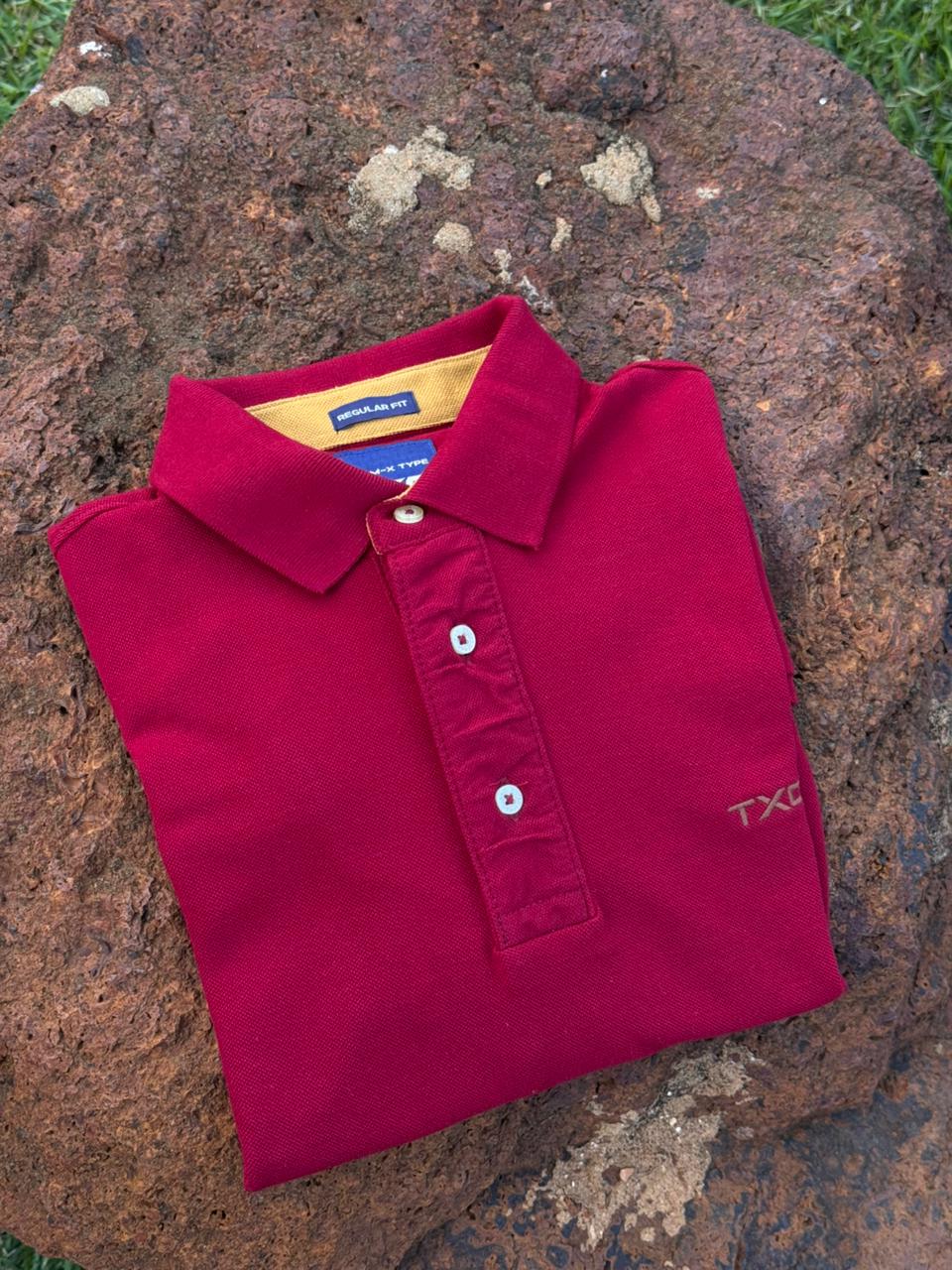 POLO CUSTOM REGULAR BORDADA 6867 - 0010-BORDO