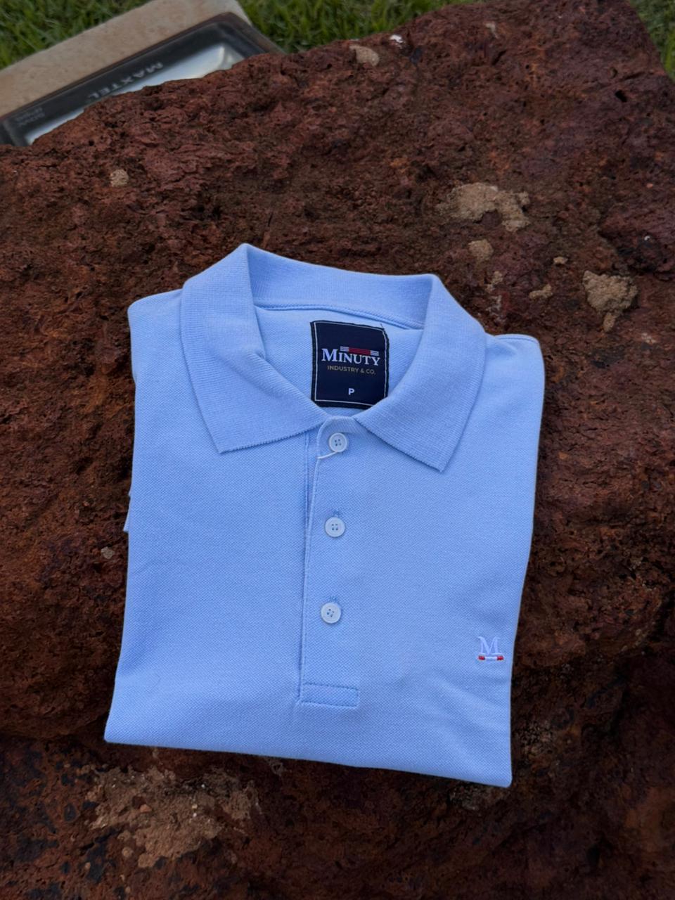 REF. 2702 - POLO MASC. LISA1 AZUL