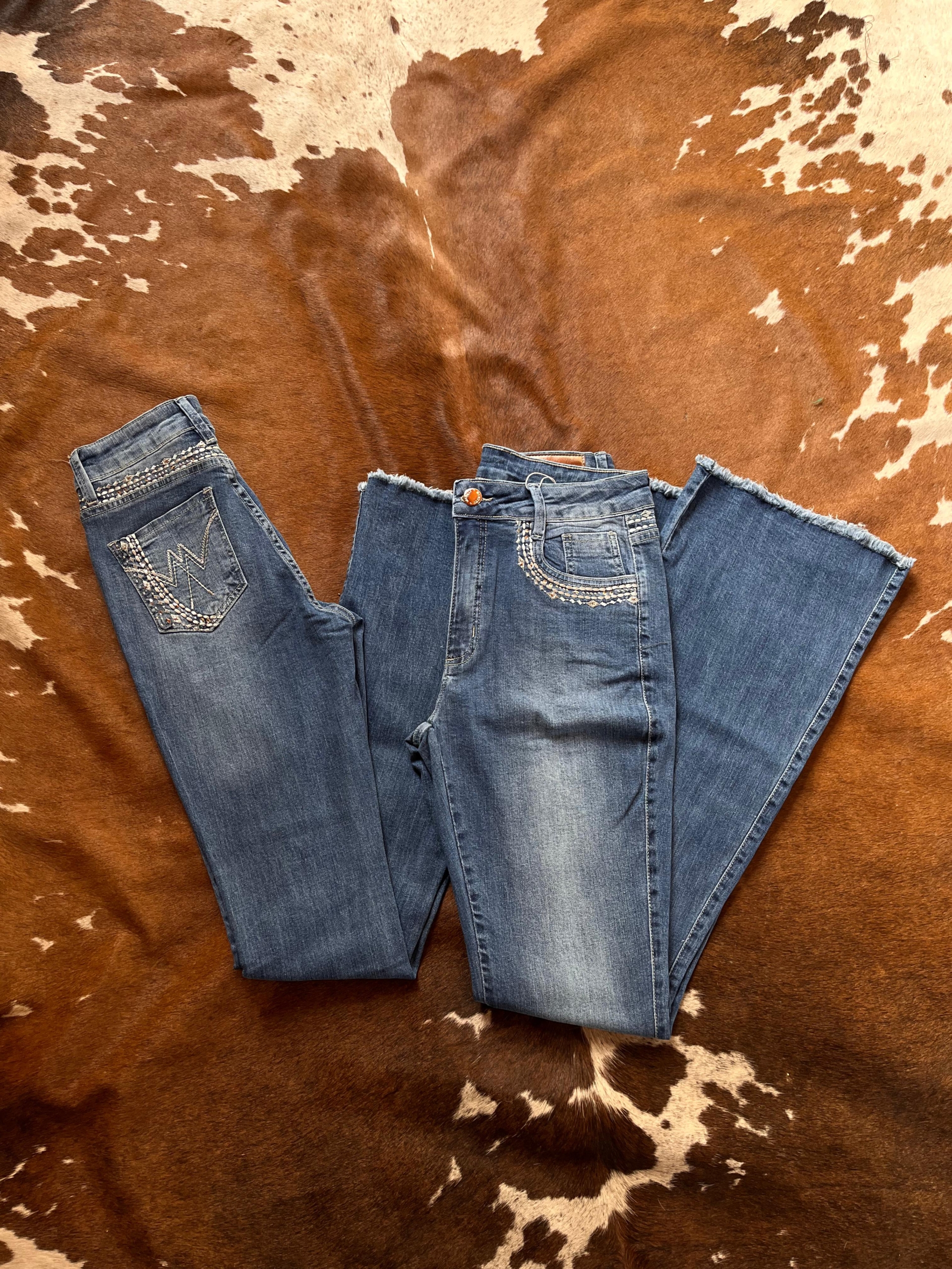 CALÇA FEMININO BORDADO THERMO FLARE REF. 251918