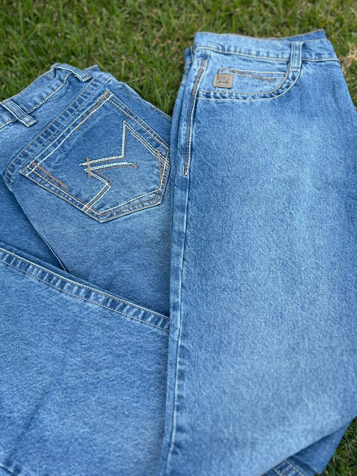 CALÇA AMERICANA BALÃO MASCULINA BORDADA REF.90007