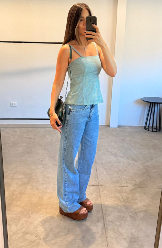 CALÇA JEANS AMETISTA LERRUX CLAM
