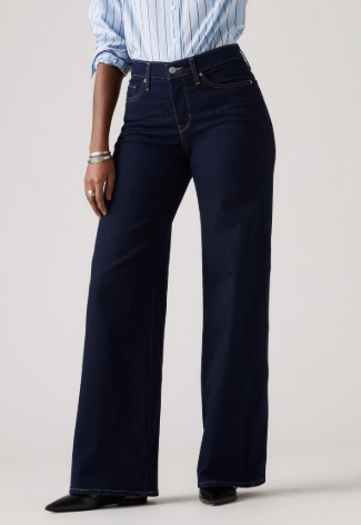 CALCA JEANS LEVIS 318 SHAPING WIDE LEG 001PZ0009