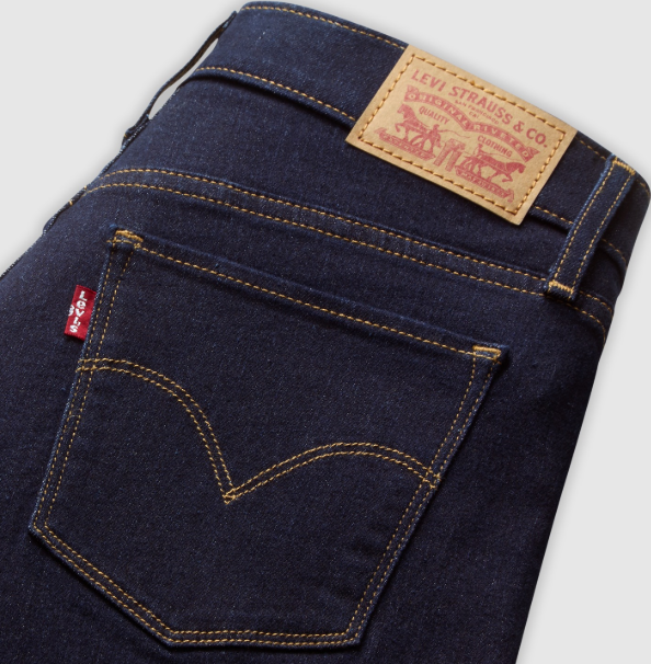 CALCA JEANS LEVIS 318 SHAPING WIDE LEG 001PZ0009 - Imagem 2