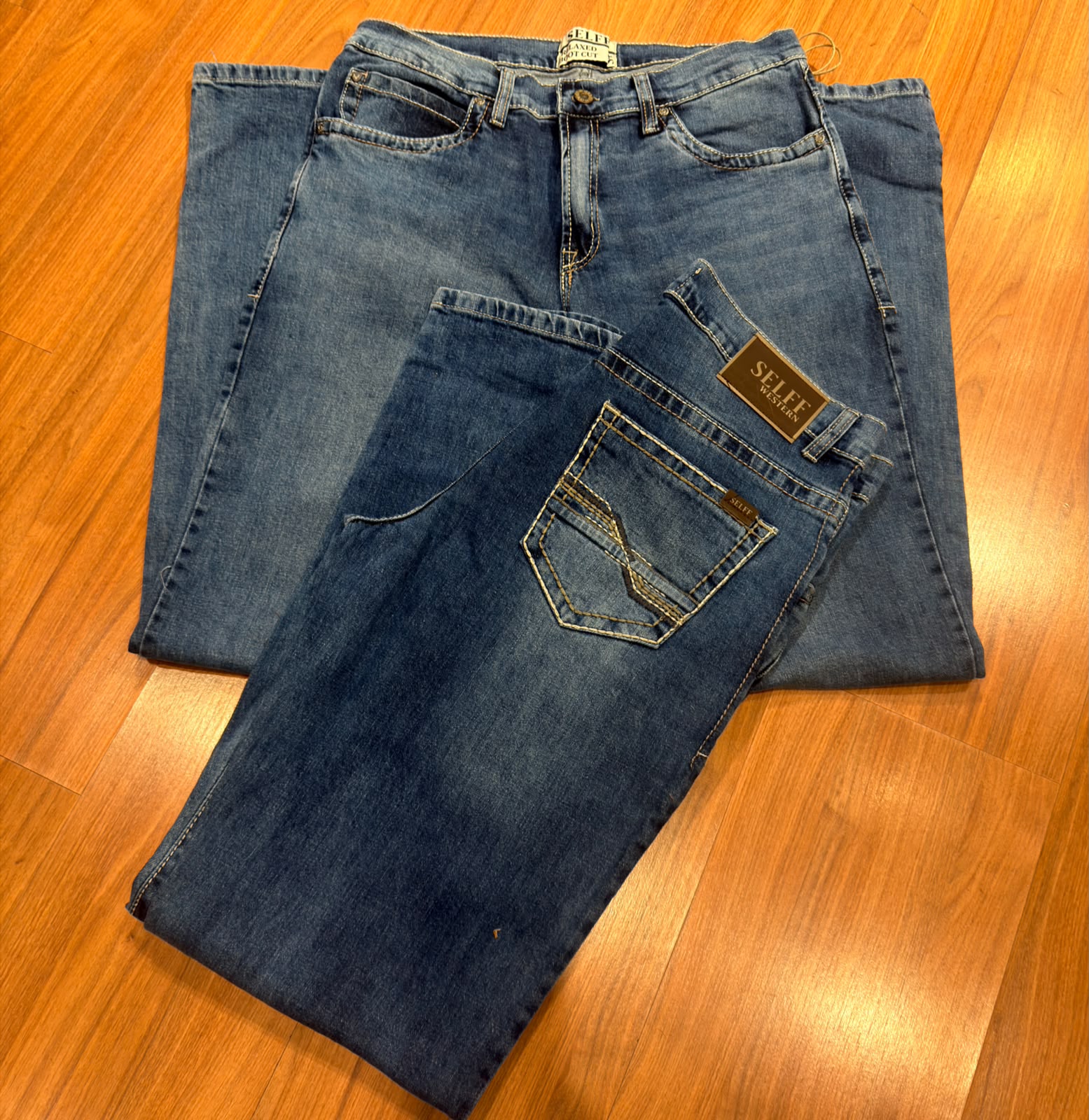 CS408 - CALCA MASCULINA RELAXED FIT BOOT CUT S4