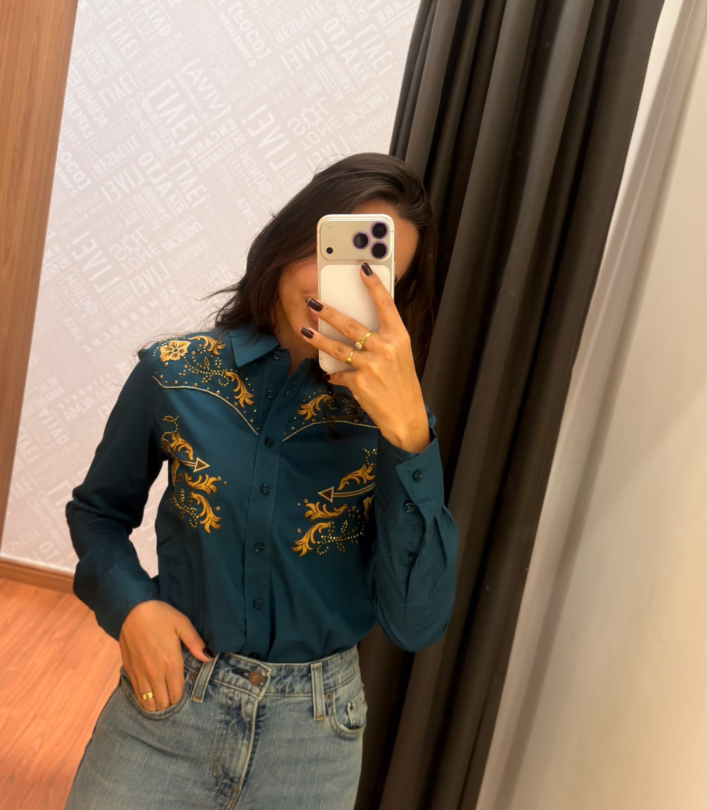 CML48 CAMISA FEMININA WESTERN